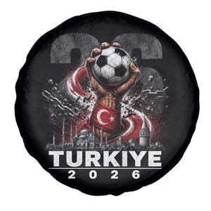 Turkish Soccer Spare Tire Cover Turkey Football Fan Vintage Turkish Pride