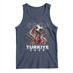 Turkish Soccer Tank Top Turkey Football Fan Vintage Turkish Pride