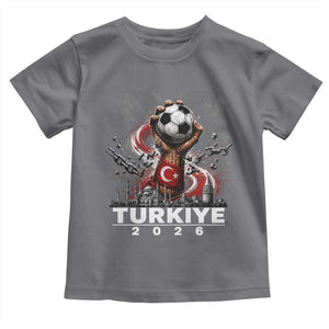 Turkish Soccer Toddler T Shirt Turkey Football Fan Vintage Turkish Pride