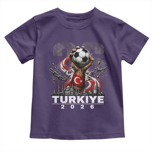 Turkish Soccer Toddler T Shirt Turkey Football Fan Vintage Turkish Pride