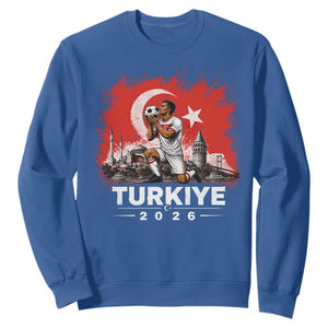 Turkish Soccer 2026 Sweatshirt Turkey Football Fan Vintage Turkish Pride
