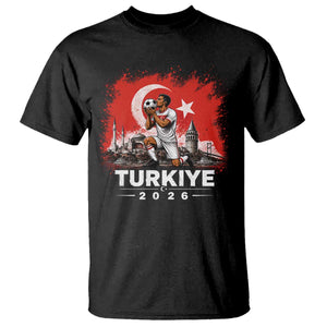 Turkish Soccer 2026 T Shirt Turkey Football Fan Vintage Turkish Pride