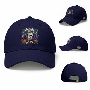 Haiti Soccer 2026 Baseball Cap Haitian Flag Caribbean Football Fan