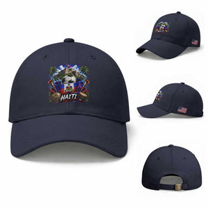 Haiti Soccer 2026 Baseball Cap Haitian Flag Caribbean Football Fan