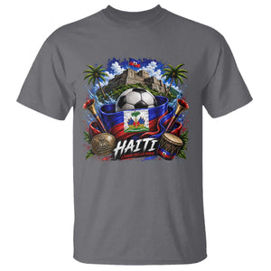 Haiti Soccer 2026 T Shirt Haitian Flag Caribbean Football Fan