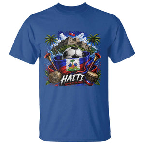 Haiti Soccer 2026 T Shirt Haitian Flag Caribbean Football Fan