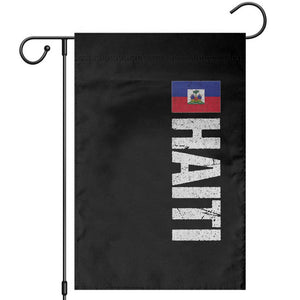 Vintage Haitian Flag Garden Flag Proud Haitienne Haiti Independence 1804 TS10 Black Print Your Wear