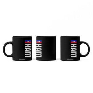 Vintage Haitian Flag Coffee Mug Proud Haitienne Haiti Independence 1804