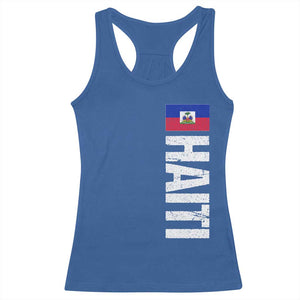 Vintage Haitian Flag Racerback Tank Top Proud Haitienne Haiti Independence 1804