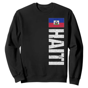 Vintage Haitian Flag Sweatshirt Proud Haitienne Haiti Independence 1804