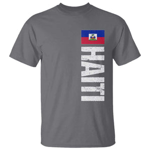 Vintage Haitian Flag T Shirt Proud Haitienne Haiti Independence 1804