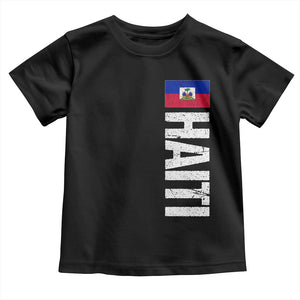 Vintage Haitian Flag Toddler T Shirt Proud Haitienne Haiti Independence 1804