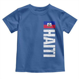 Vintage Haitian Flag Toddler T Shirt Proud Haitienne Haiti Independence 1804