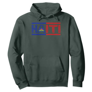 Haiti Flag Hoodie Vintage Haitian Pride Ayiti Roots