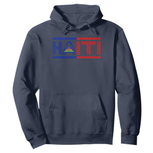 Haiti Flag Hoodie Vintage Haitian Pride Ayiti Roots