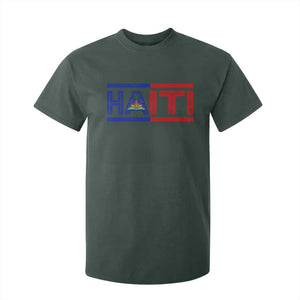 Haiti Flag T Shirt For Kid Vintage Haitian Pride Ayiti Roots
