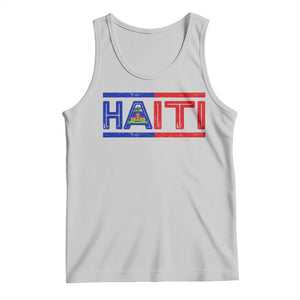 Haiti Flag Tank Top Vintage Haitian Pride Ayiti Roots