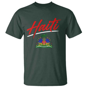 Retro Haiti T Shirt Haitian Gift Ayiti Roots