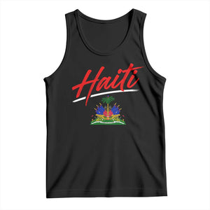 Retro Haiti Tank Top Haitian Gift Ayiti Roots