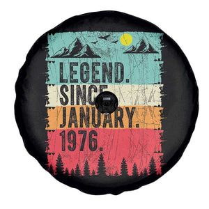 Vintage 1976 Birthday Spare Tire Cover Retro 50th Birthday Gifts 50 Years Old TS10 Print Your Wear