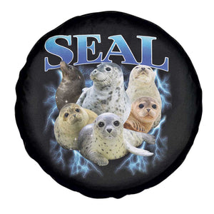 Baby Seals Spare Tire Cover Retro Sea Dog Bootleg Vintage Graphic 90s TS10 Print Your Wear