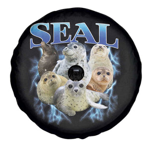Baby Seals Spare Tire Cover Retro Sea Dog Bootleg Vintage Graphic 90s TS10 Print Your Wear