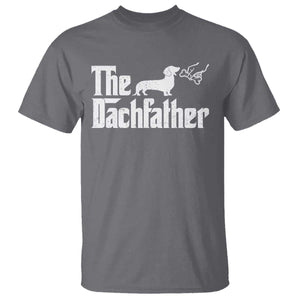 Funny Wiener Dog Dad T Shirt The Dachshund Fathers Day Gifts For Dog Lovers TS10 Charcoal Print Your Wear