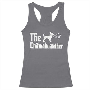 Chihuahua Dad Racerback Tank Top Fathers Day Gifts For Dog Lovers TS10 Charcoal Print Your Wear