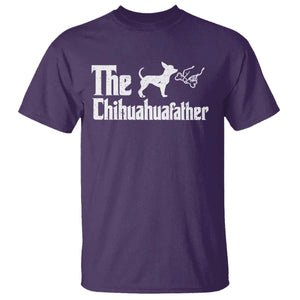 Chihuahua Dad T Shirt Fathers Day Gifts For Dog Lovers TS10 Purple Print Your Wear