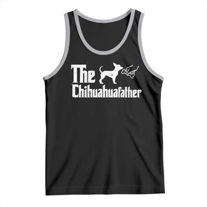 Chihuahua Dad Tank Top Fathers Day Gifts For Dog Lovers TS10 Black Athletic Heather Print Your Wear