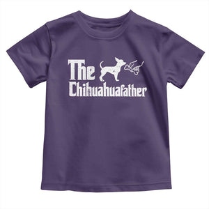 Chihuahua Dad Toddler T Shirt Fathers Day Gifts For Dog Lovers TS10 Purple Print Your Wear