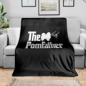 Pomeranian Dad Throw Blanket The Pom Father Fathers Day Gifts For Dog Lovers TS10 Print Your Wear