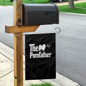 Pomeranian Dad Garden Flag The Pom Father Fathers Day Gifts For Dog Lovers TS10 Print Your Wear