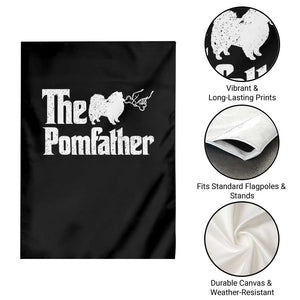 Pomeranian Dad Garden Flag The Pom Father Fathers Day Gifts For Dog Lovers TS10 Print Your Wear
