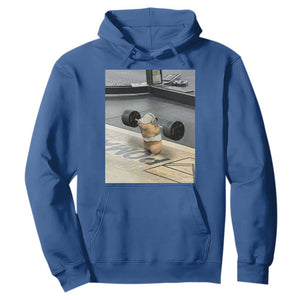 Hamster Gym Hoodie Funny Rat Workout Weightlifting Pump Cover TS10 Royal Blue Print Your Wear