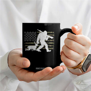 Bigfoot Camo Deer Hunting Coffee Mug Camo USA Flag Buck Season Sasquatch TS10 Print Your Wear