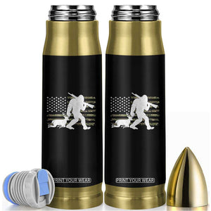 Bigfoot Camo Deer Hunting Bullet Tumbler Camo USA Flag Buck Season Sasquatch TS10 Black Print Your Wear