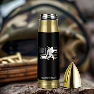 Bigfoot Camo Deer Hunting Bullet Tumbler Camo USA Flag Buck Season Sasquatch TS10 Print Your Wear