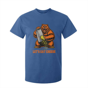 Angry Bear Grating Let's Eat Cheese T Shirt For Kid CFB Game Day Sport Fan TS10 Royal Blue Print Your Wear