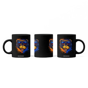 Angry Bear Lets Eat Cheese Coffee Mug CFB Game Day Sport Fan TS10 Print Your Wear