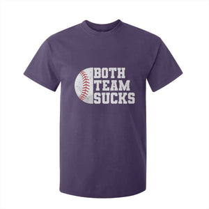 Funny Baseball T Shirt For Kid Both Teams Sucks Meme TS10 Purple Print Your Wear