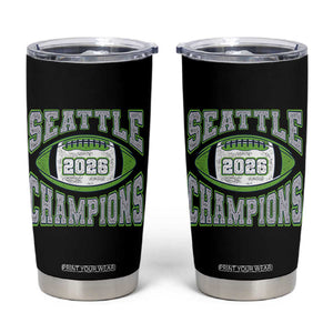 2026 Champion Seattle Tumbler Cup Football Lovers TS10 Black Print Your Wear