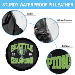 Seattle Champions 2026 Spare Tire Cover Retro Gameday Team Fan TS10 Print Your Wear