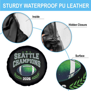 Seattle Champions 2026 Spare Tire Cover Retro Gameday Football Team Fan TS10 Print Your Wear