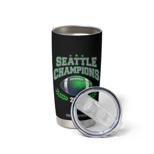 Seattle Champions 2026 Tumbler Cup Retro Gameday Football Team Fan TS10 Print Your Wear