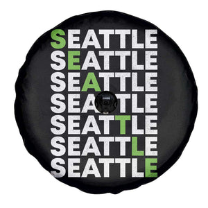 Vintage Seattle Spare Tire Cover Sports Lover Washington City TS10 Print Your Wear