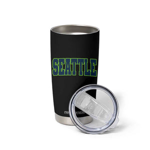 Vintage Seattle Tumbler Cup Classic Print Retro Varsity TS10 Print Your Wear