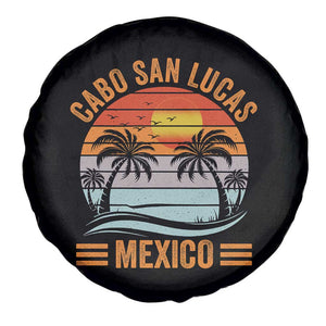 Cabo San Lucas Mexico Spare Tire Cover Beach Summer Vacation Family Trip Retro 70s TS10 Print Your Wear