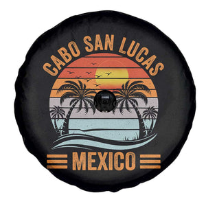 Cabo San Lucas Mexico Spare Tire Cover Beach Summer Vacation Family Trip Retro 70s TS10 Print Your Wear