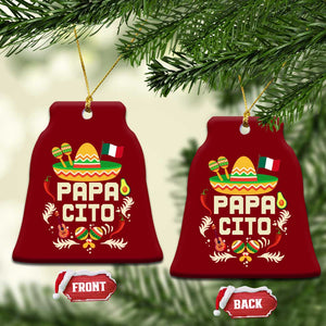Mexican Dad Ceramic Ornament Papa Cito Latino Fathers Day Gift Mexican Pride TS10 Print Your Wear